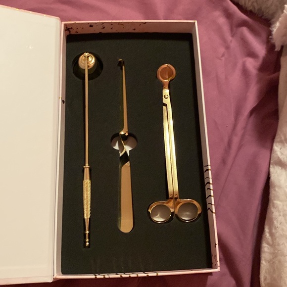 HuntingTon Home Candle Snuffer, Wick Trimmer & Dipper Set Brand New. - Picture 5 of 5